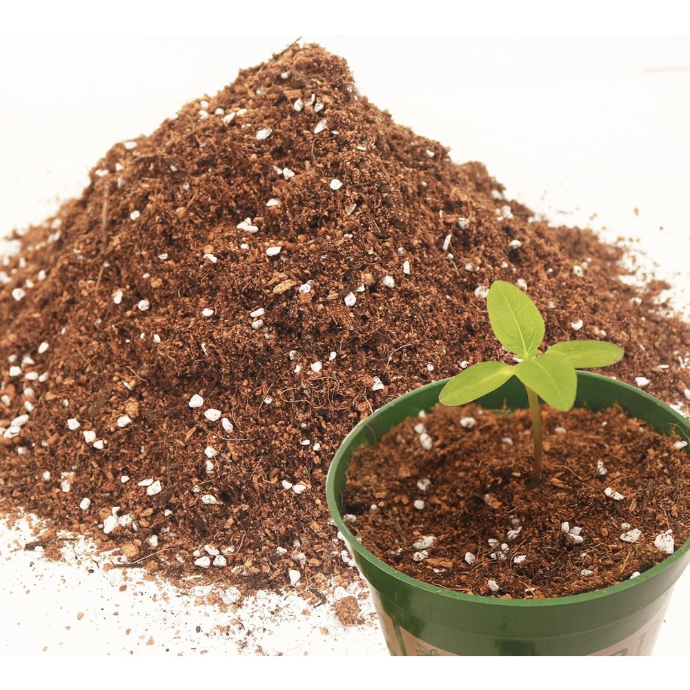 Coco Perlite Mix - 3QT Potting Soil Mix for Indoor