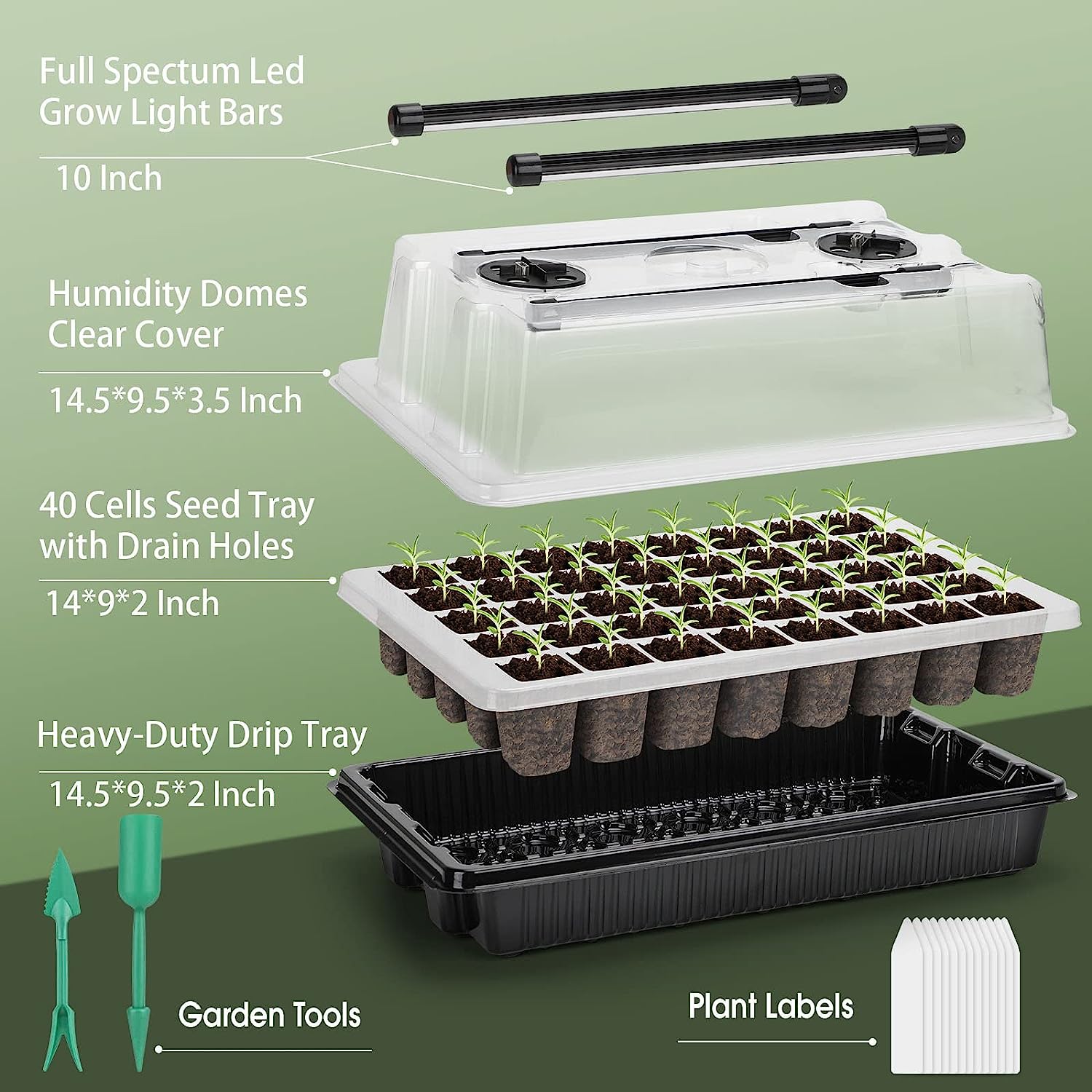 【Best 】1 Set, Seed Starter Tra – обзор и цена Humidity Dome Kit