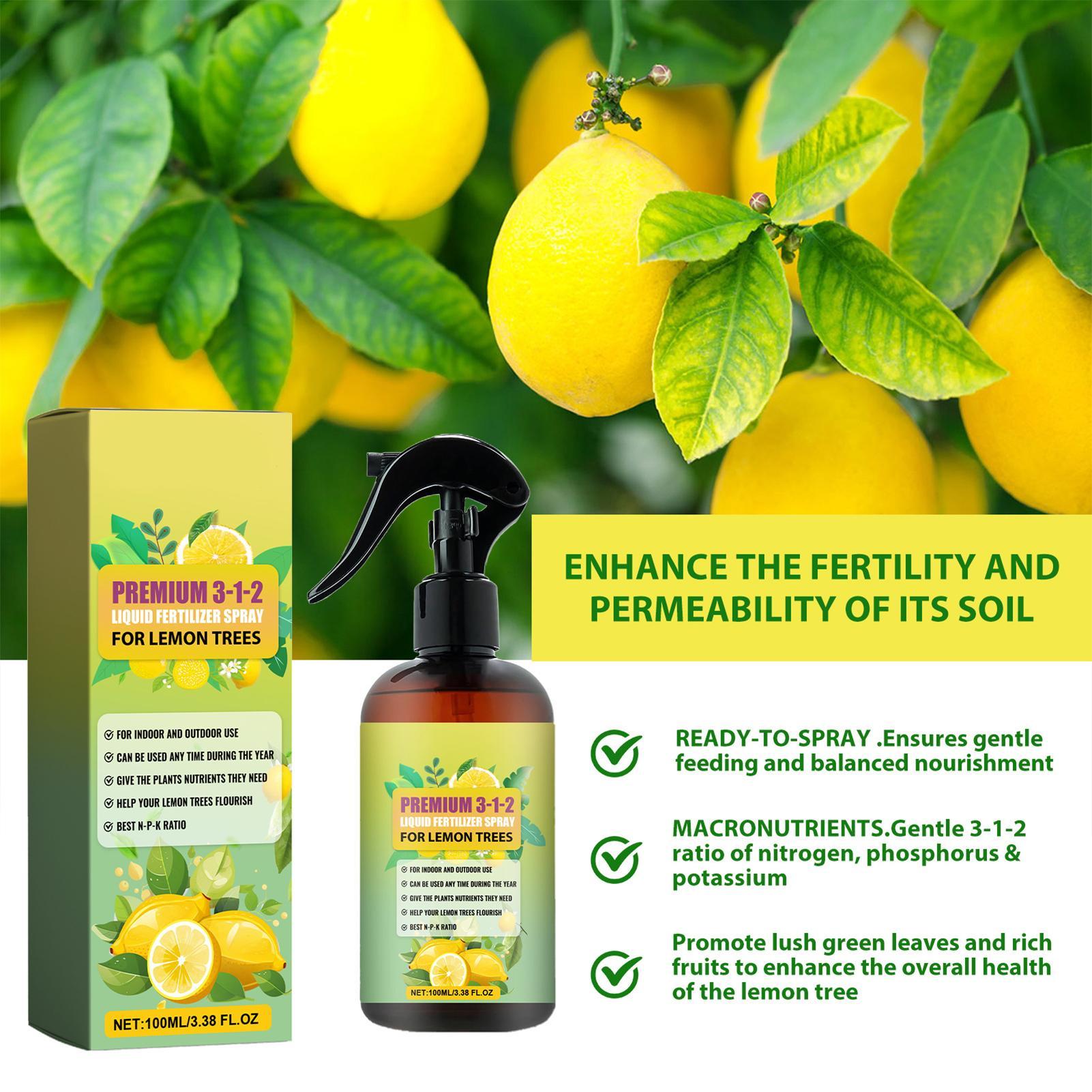 100ml Lemon Tree Fertilizer Le – обзор и цена Root Stimulator Liquid