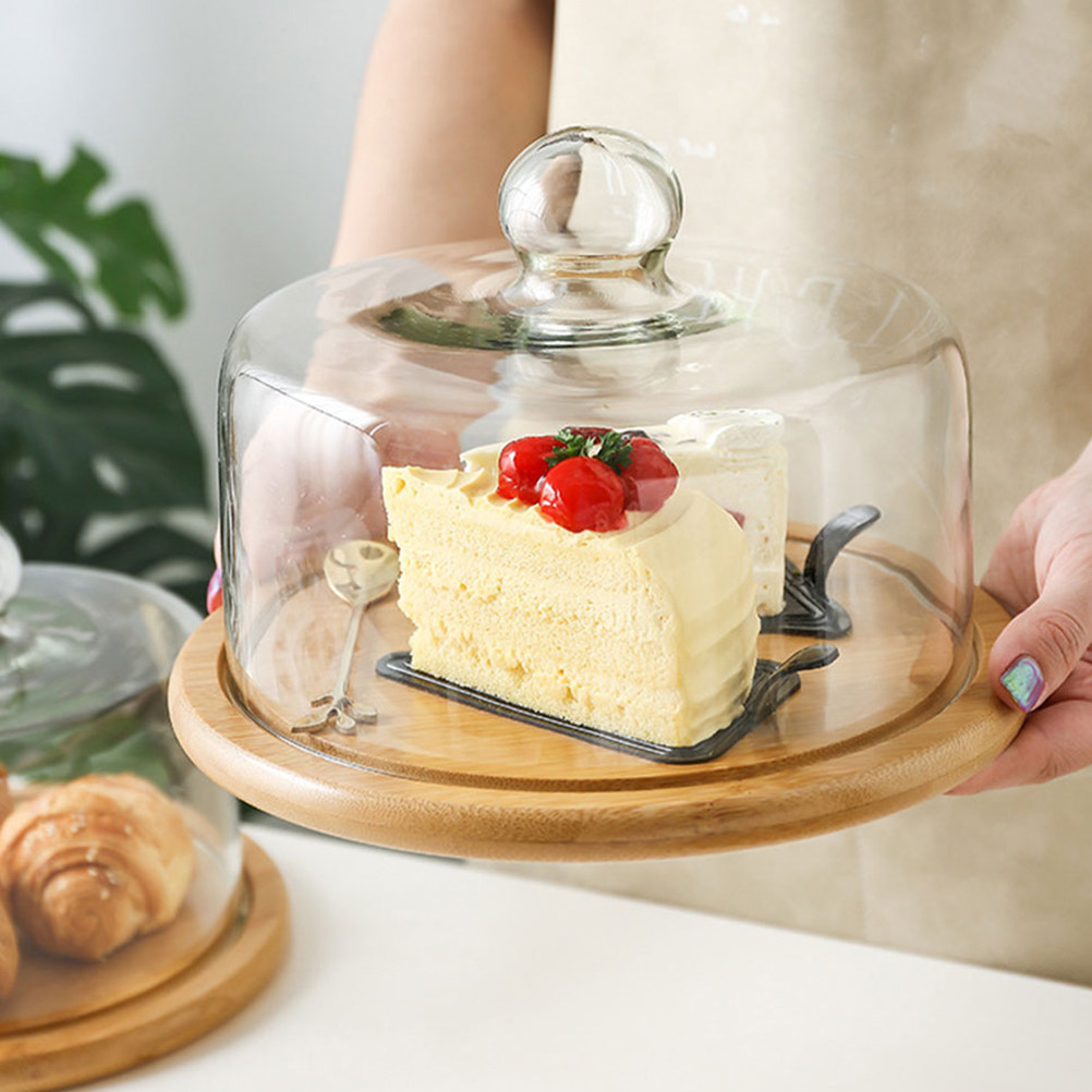 21Cm Clear Glass Cake Dome Cov – обзор и цена Plastic Dome Clear