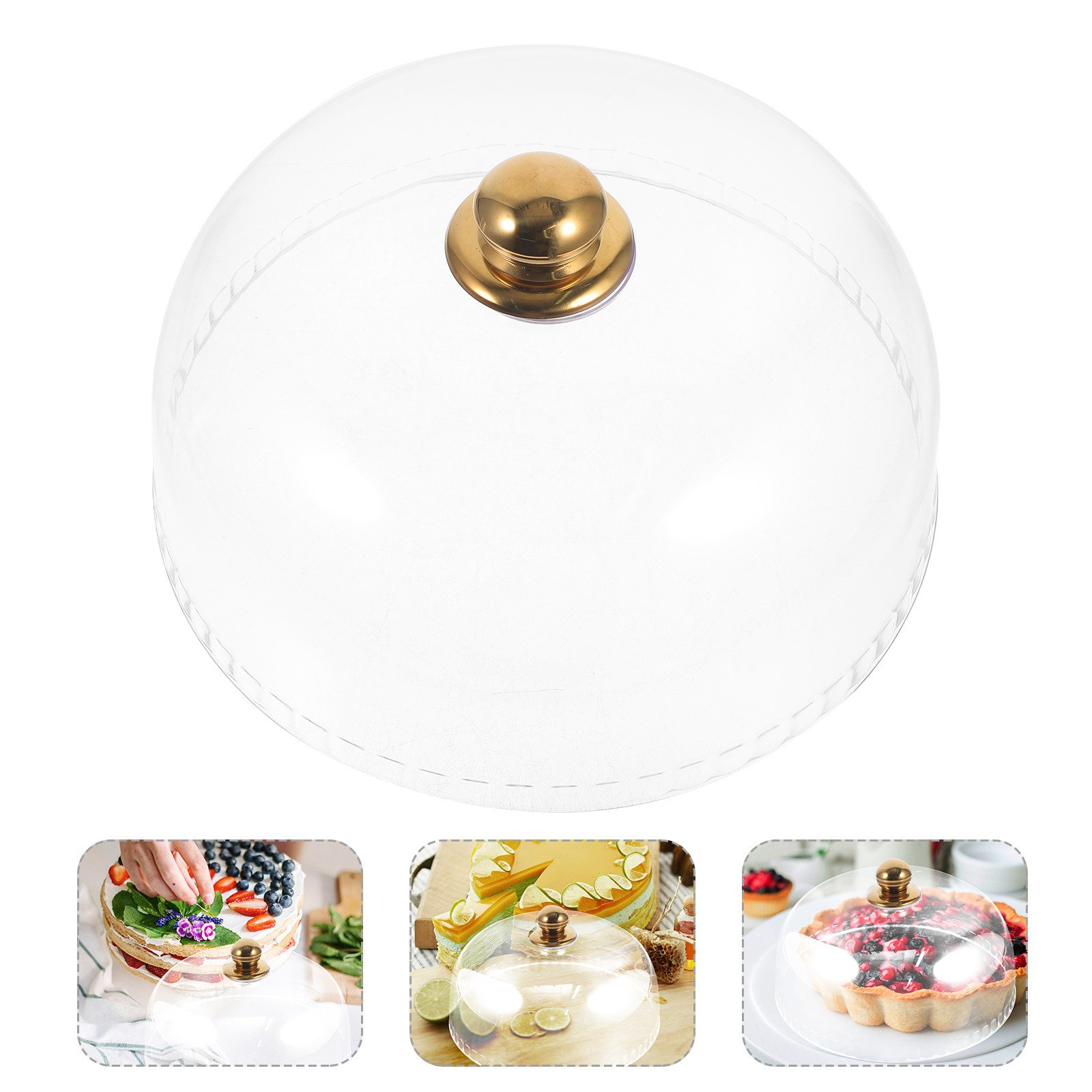 Clear Transparent Cake Dome Fo – обзор и цена Plastic Dome Clear