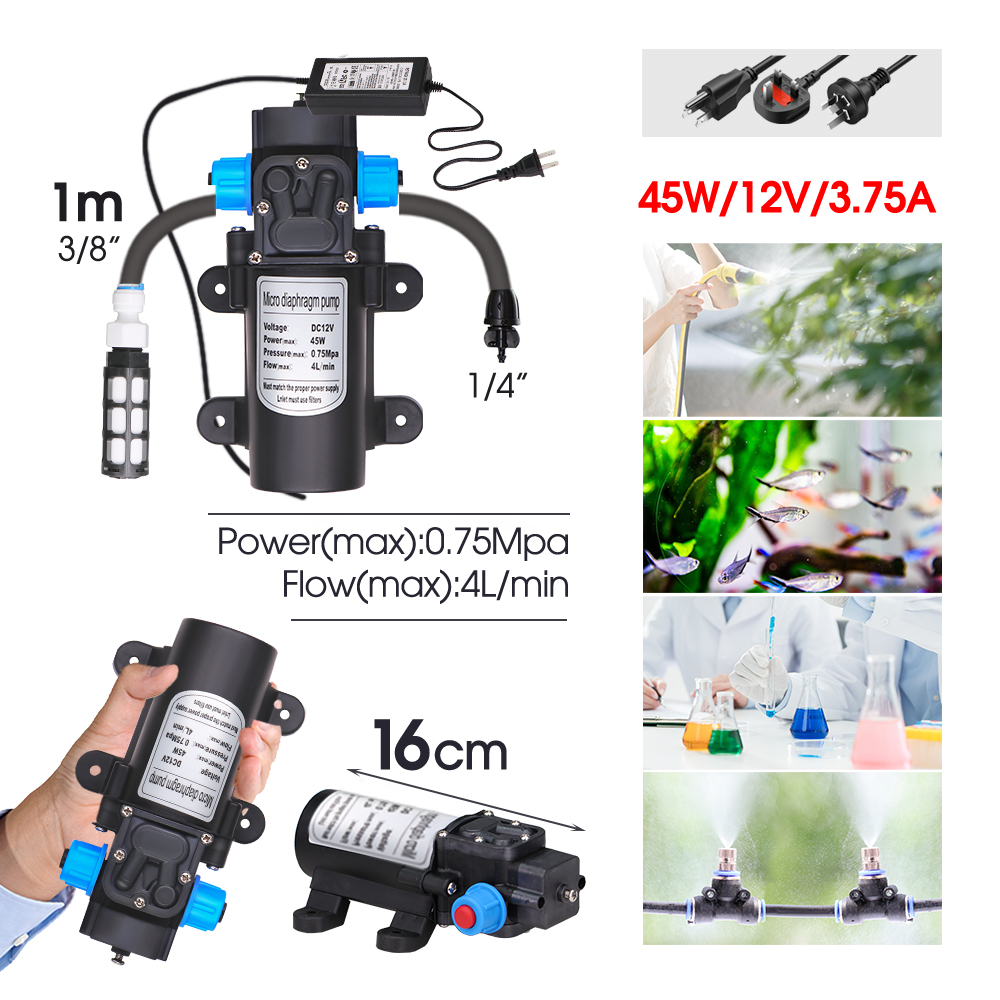110-240V 45W Self-priming Pump – обзор и цена Self Watering Insert