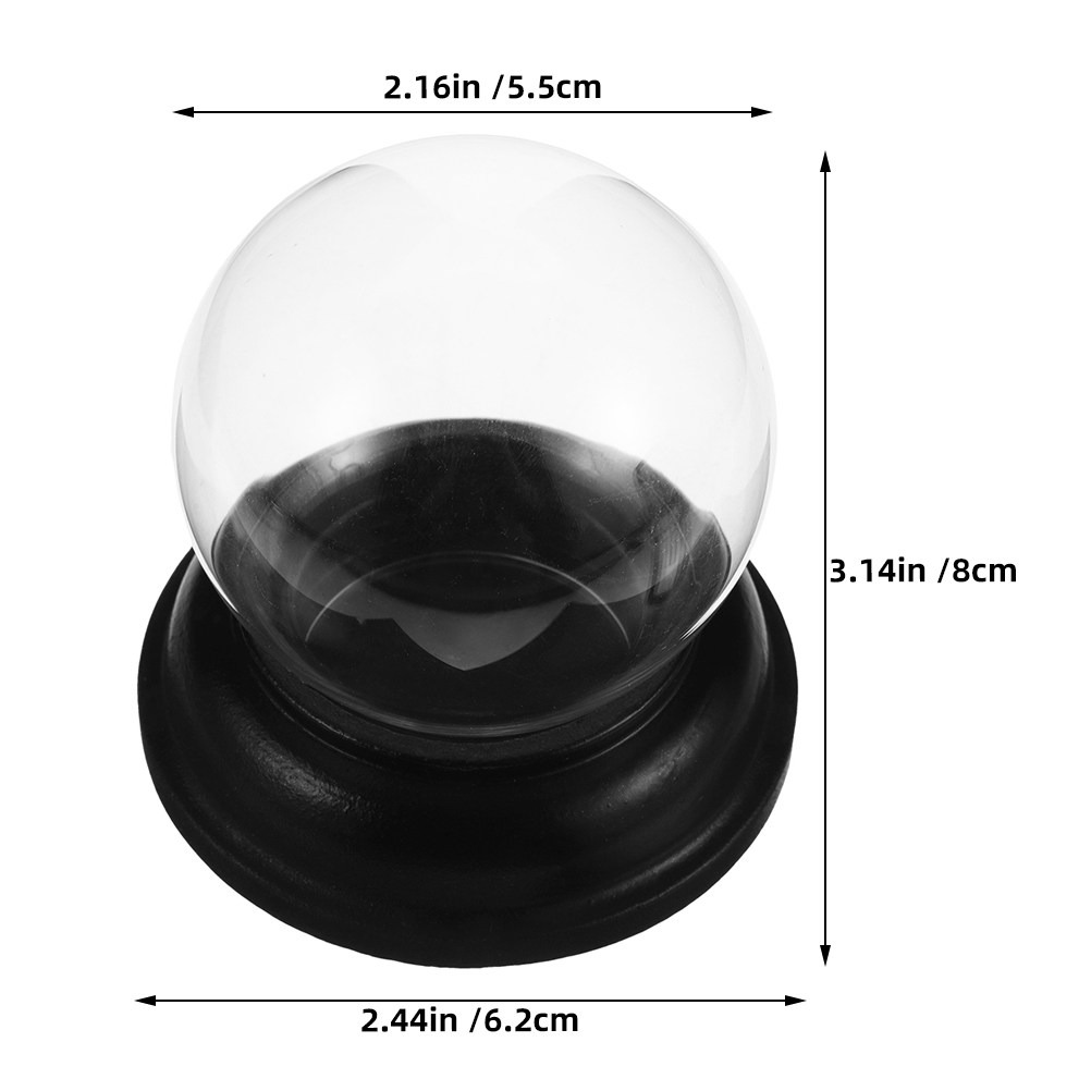 Empty Fillable Glass Snow Glob – обзор и цена Plastic Dome Clear