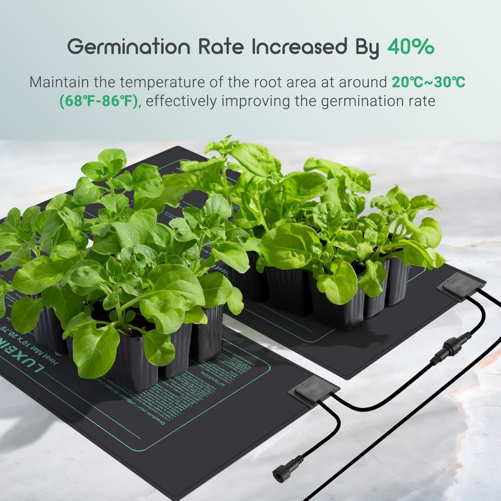 4 Pack Seedling Heat Mat with  – обзор и цена Heat Mat Seedling