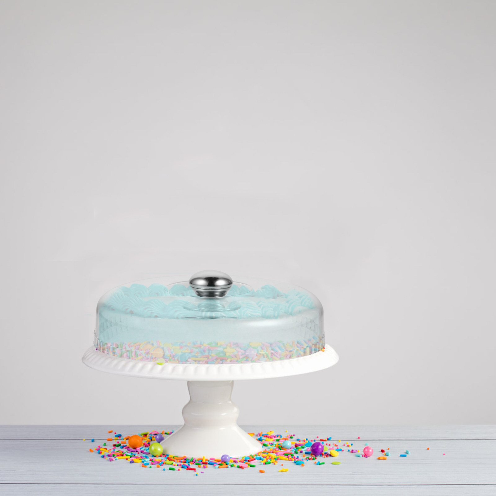 1Pcs Cake Cover Transparent Du – обзор и цена Plastic Dome Clear