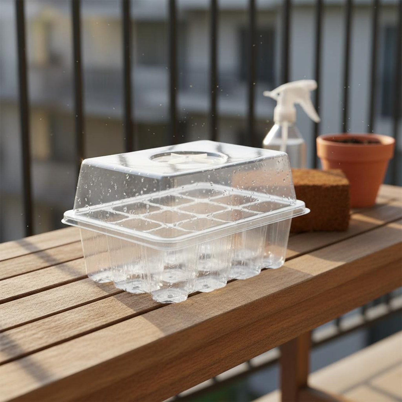 12 Compartment Germination Tra – обзор и цена Humidity Dome Kit