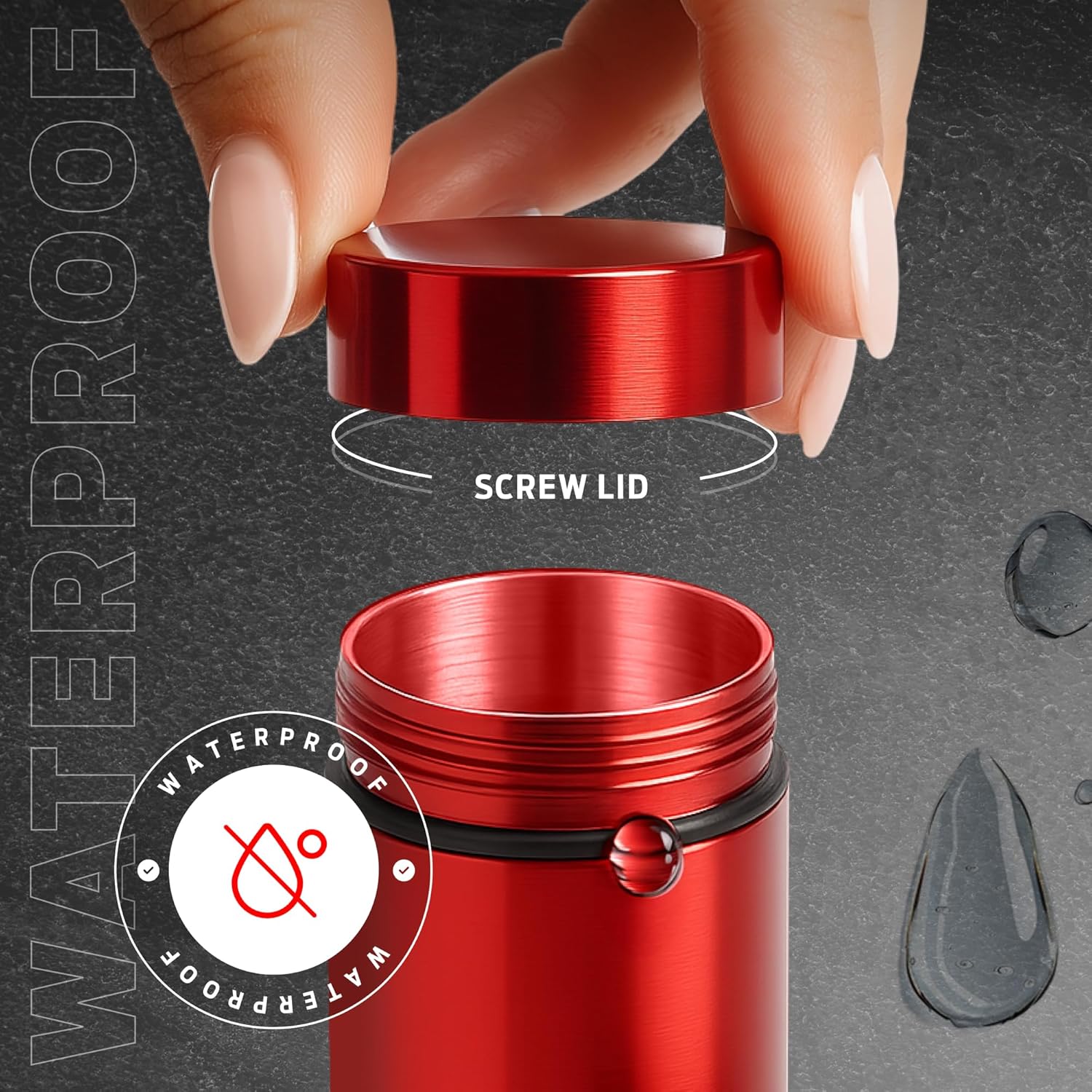50ml Smell Proof Aluminum Jar  – обзор и цена Misting Bottle Fine
