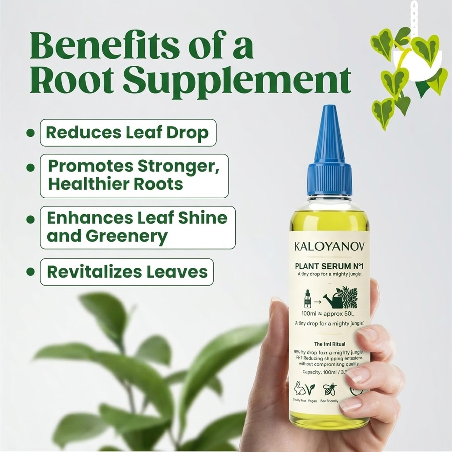 KALOYANOV Plant Serum N°1: Hig – обзор и цена Root Stimulator Liquid