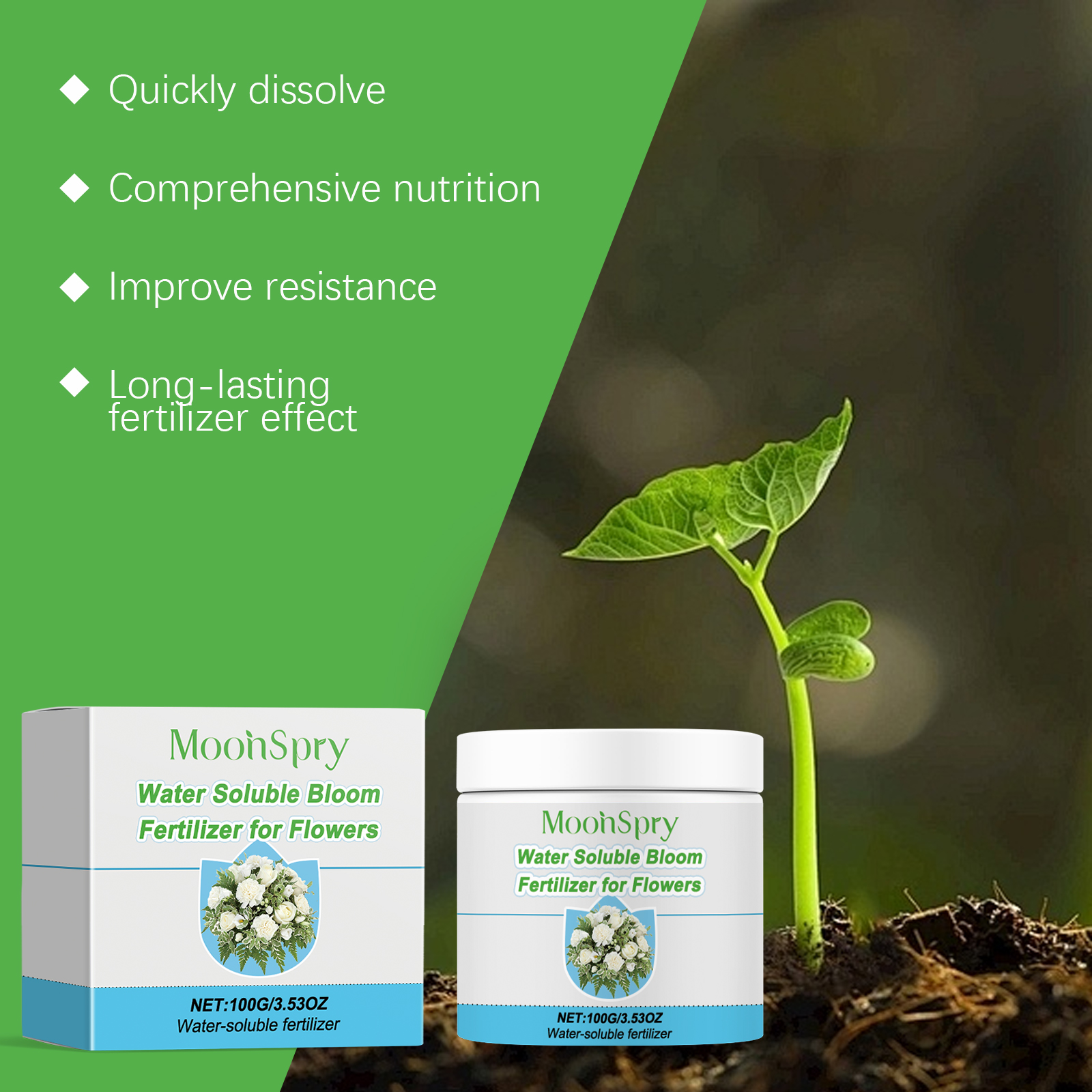 Water Soluble Bloom Fertilizer – обзор и цена Root Stimulator Liquid