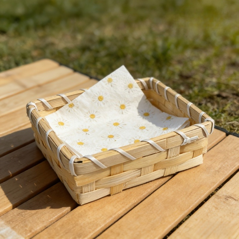 Handwoven Bamboo Napkin Basket – обзор и цена Agar Tissue Culture