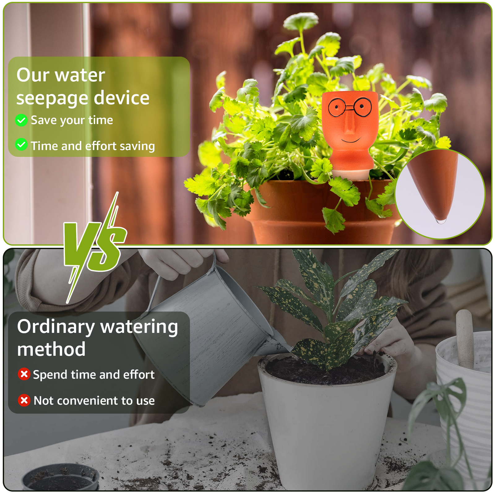 4Pcs Self-Watering Spikes Dive – обзор и цена Self Watering Insert