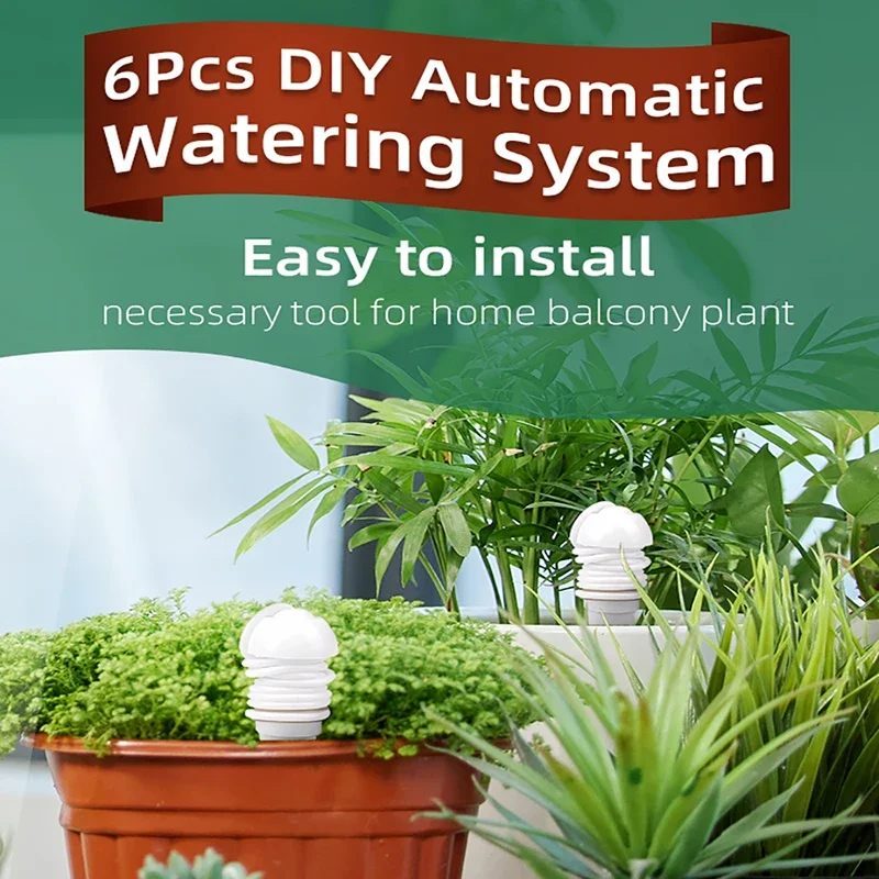 4Pcs DIY Automatic Watering Sy – обзор и цена Self Watering Insert