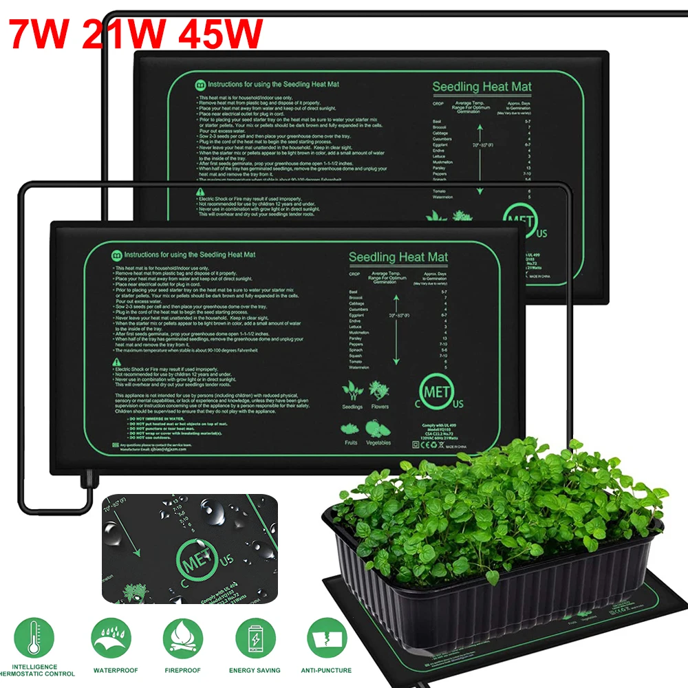 10/25/50CM Seedling Heat Mat I – обзор и цена Heat Mat Seedling