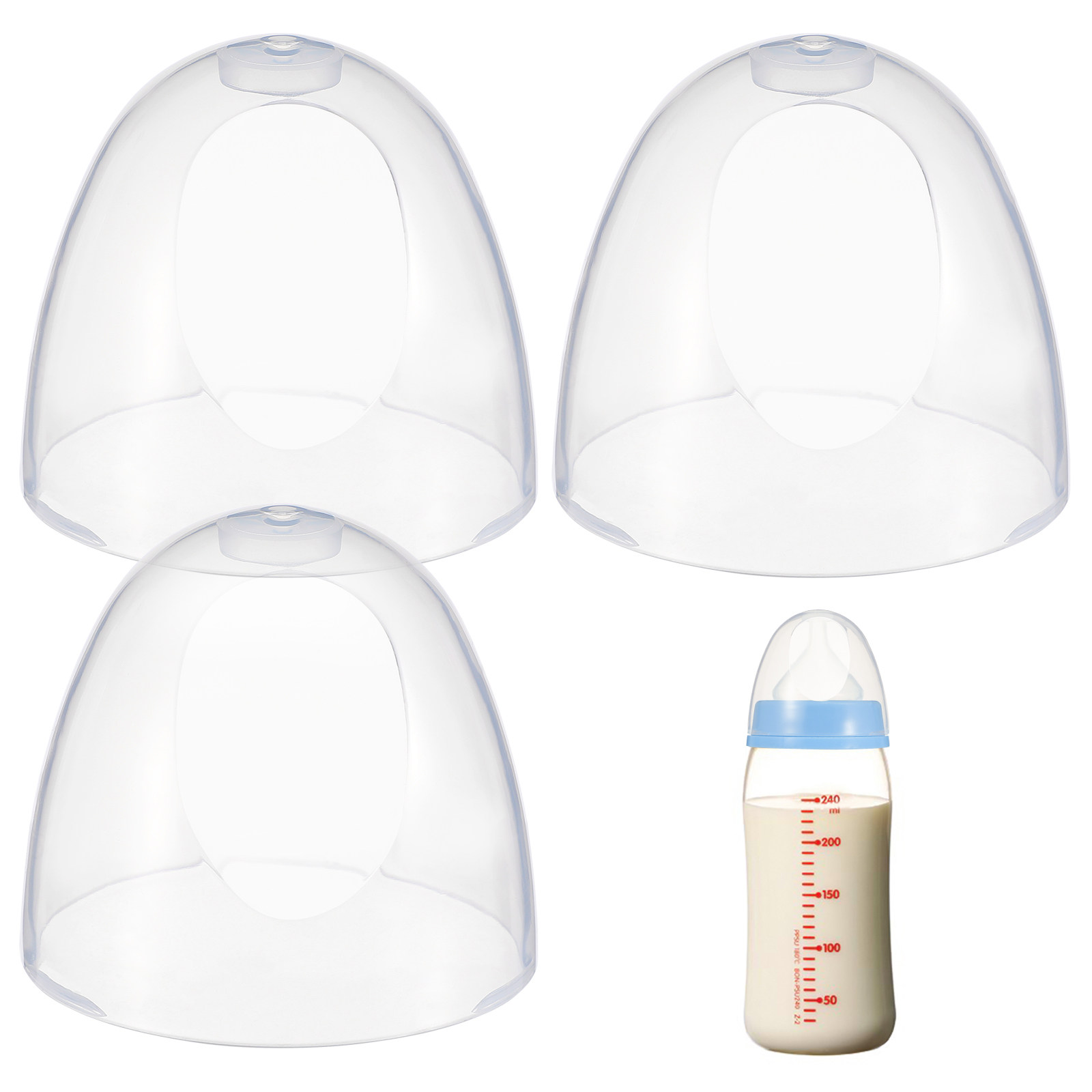 Replacement Plastic Baby Bottl – обзор и цена Plastic Dome Clear