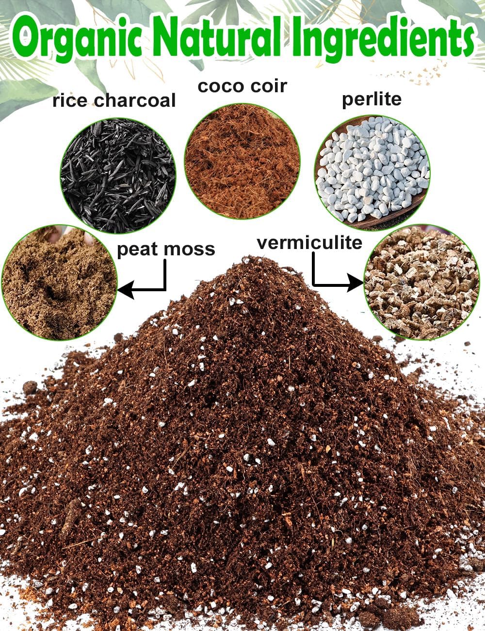 Potting Soil for All Indoor Ho – обзор и цена Coco Perlite Mix