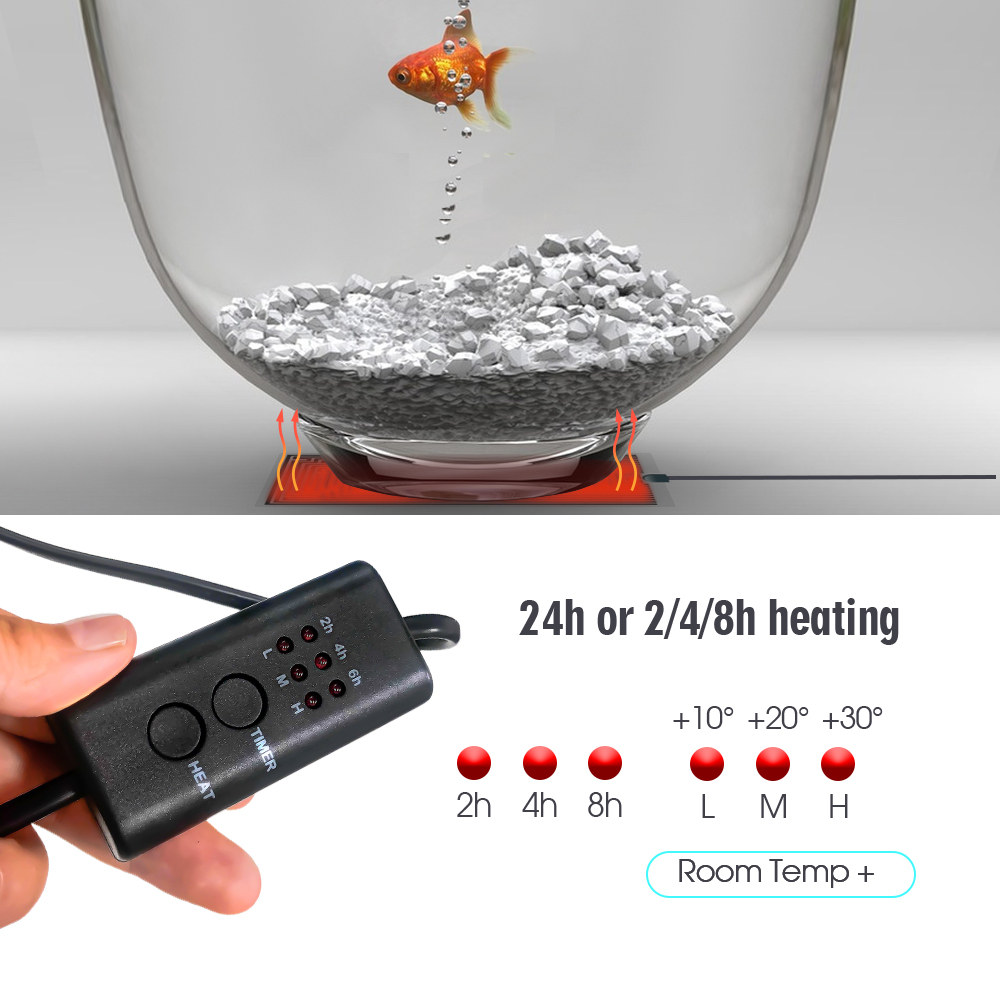EU Plug 5-20W Reptiles Adjusta – обзор и цена Heat Mat Seedling