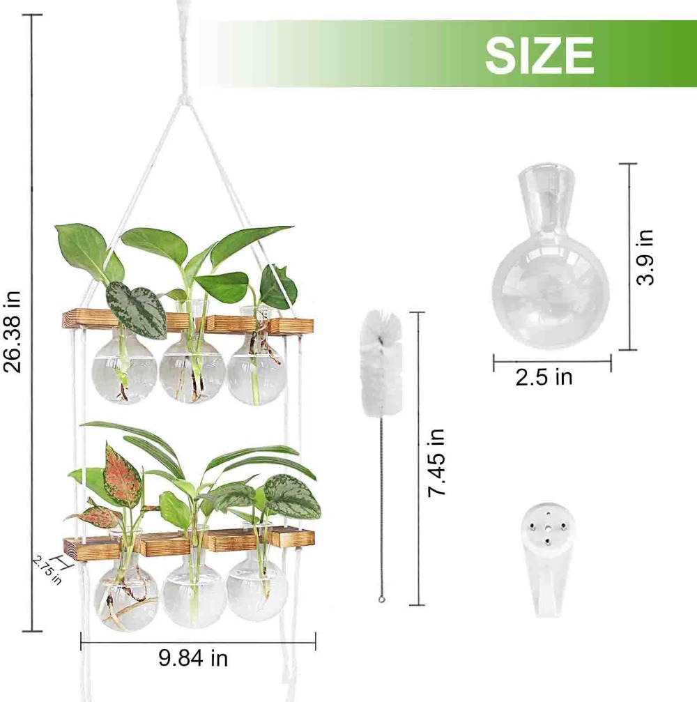 Wall Hanging Plant Propagation – обзор и цена Propagation Station Vase