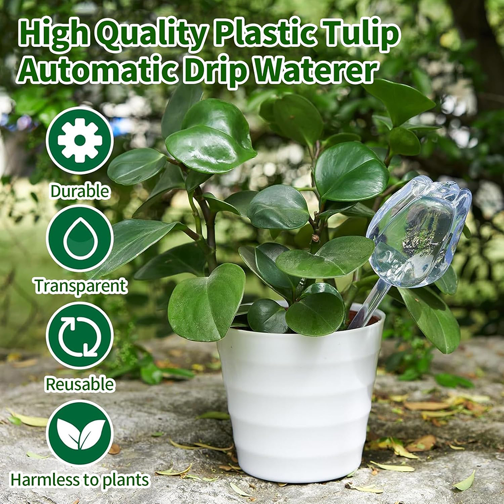 2/4pcs Tulip-Shaped Self-Water – обзор и цена Self Watering Insert