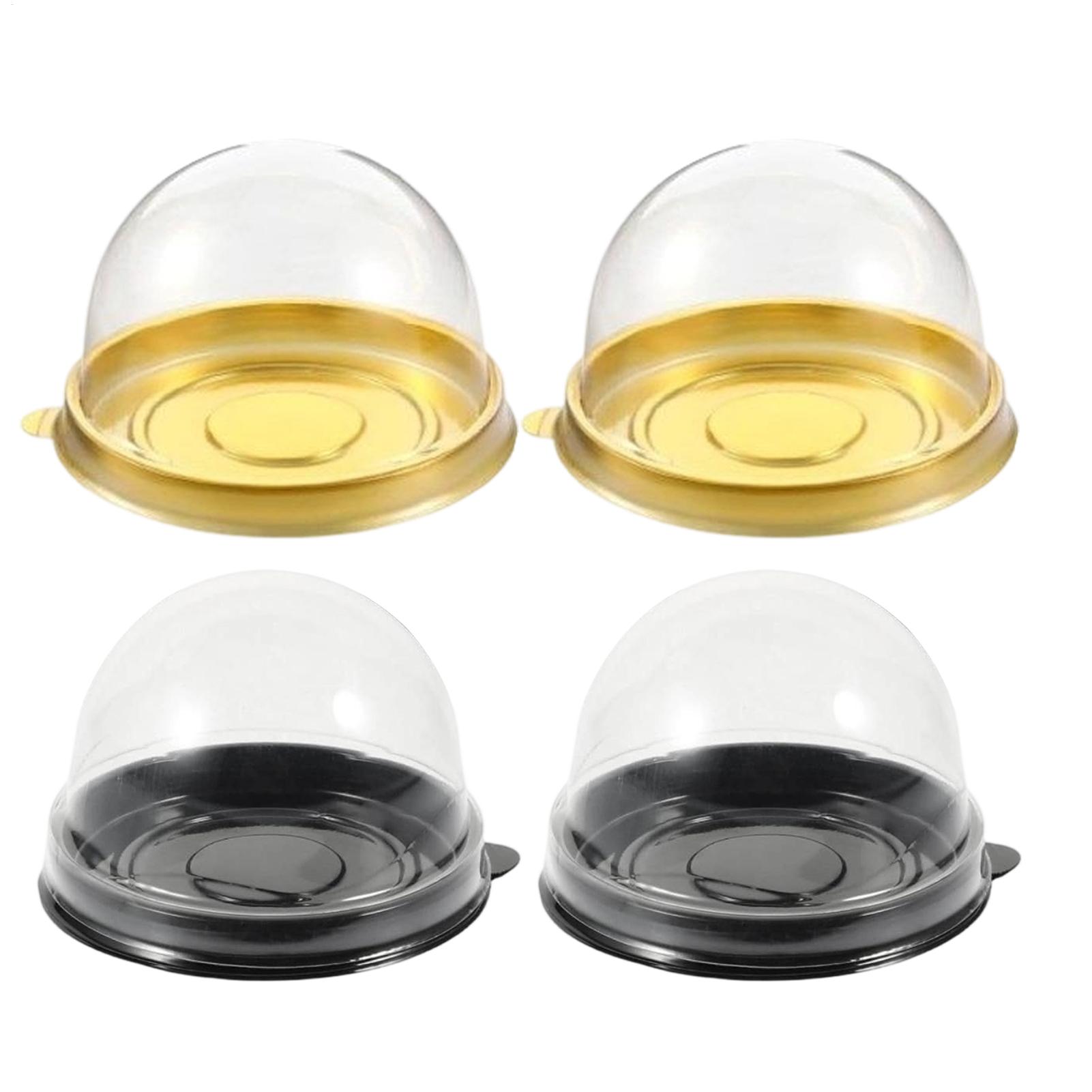 Cupcake Boxes 50pcs Clear Plas – обзор и цена Plastic Dome Clear