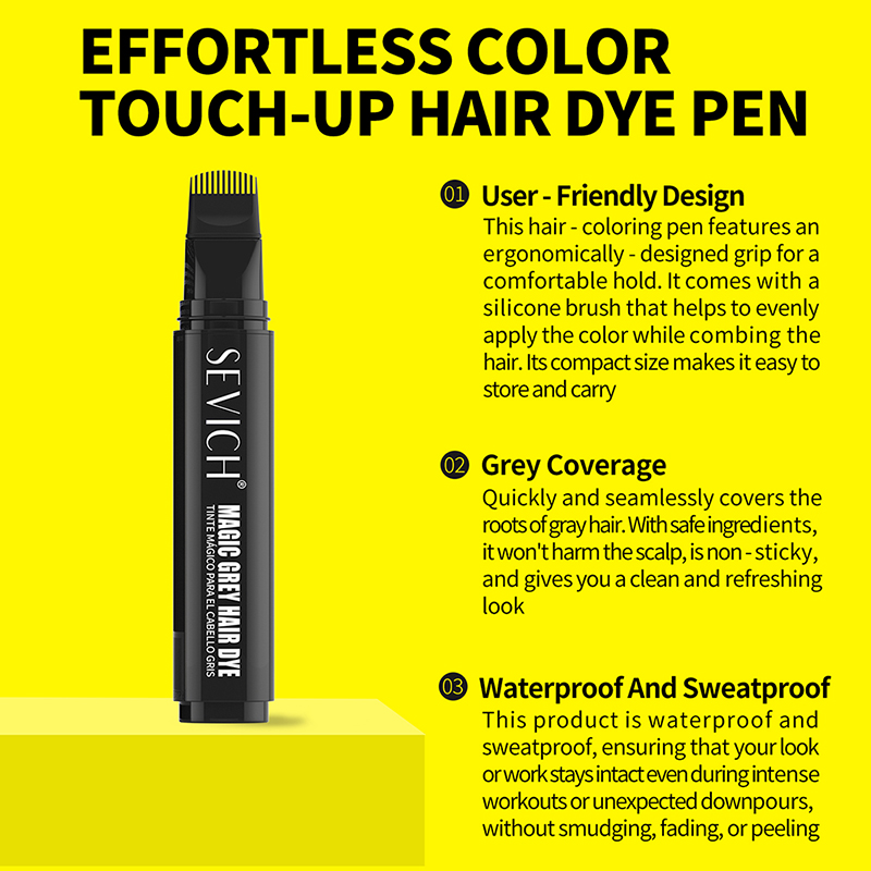 Temporary Hair Dye Pen Comb In – обзор и цена Root Stimulator Liquid